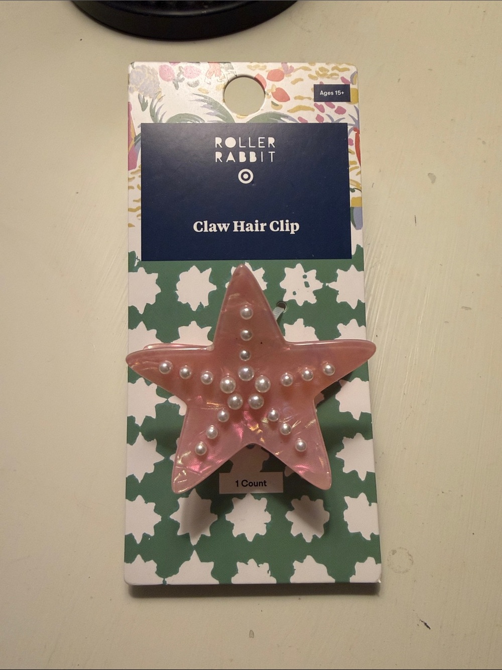 Roller Rabbit Starfish Hair Clip